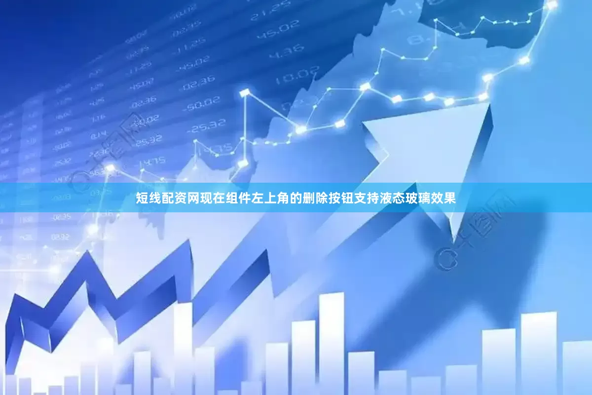 短线配资网现在组件左上角的删除按钮支持液态玻璃效果